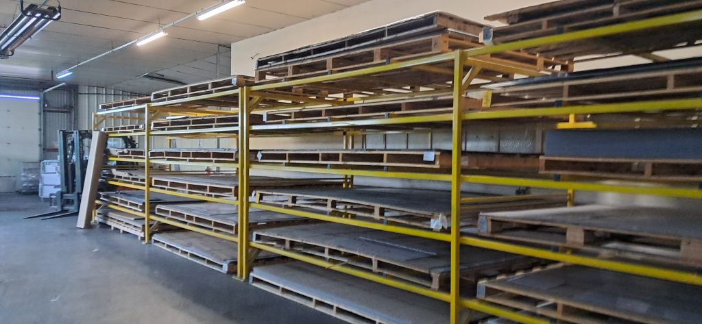 Rack de matières plastique